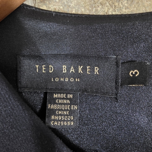 Ted Baker Mirrie Floral Rose Sleeveless Sheath Dress - Picture 5 of 8